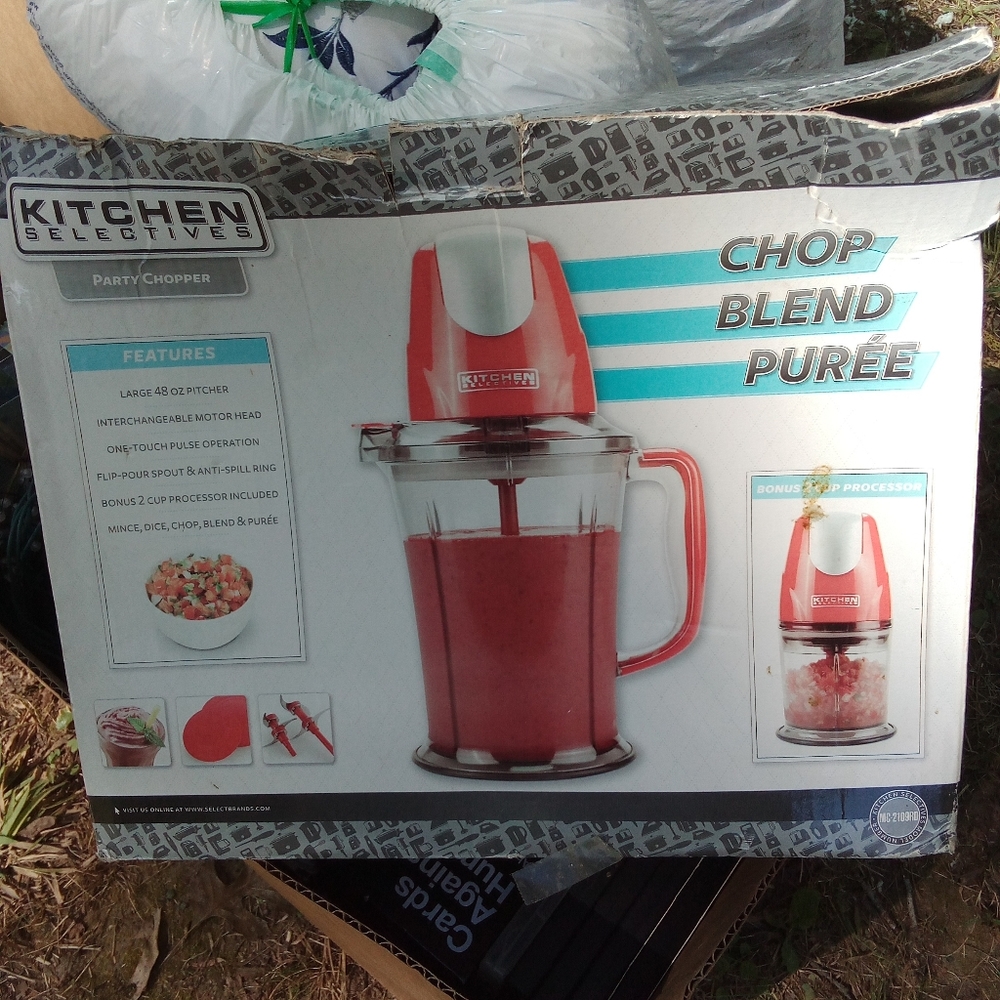 Chop blend and puree set